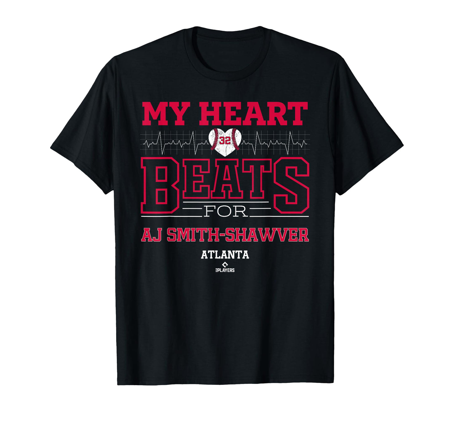 My Heart Beats Aj Smith Shawver T-Shirt - Novelty Apparel for Adults - T-Shirt, Sweatshirt, Hoodie