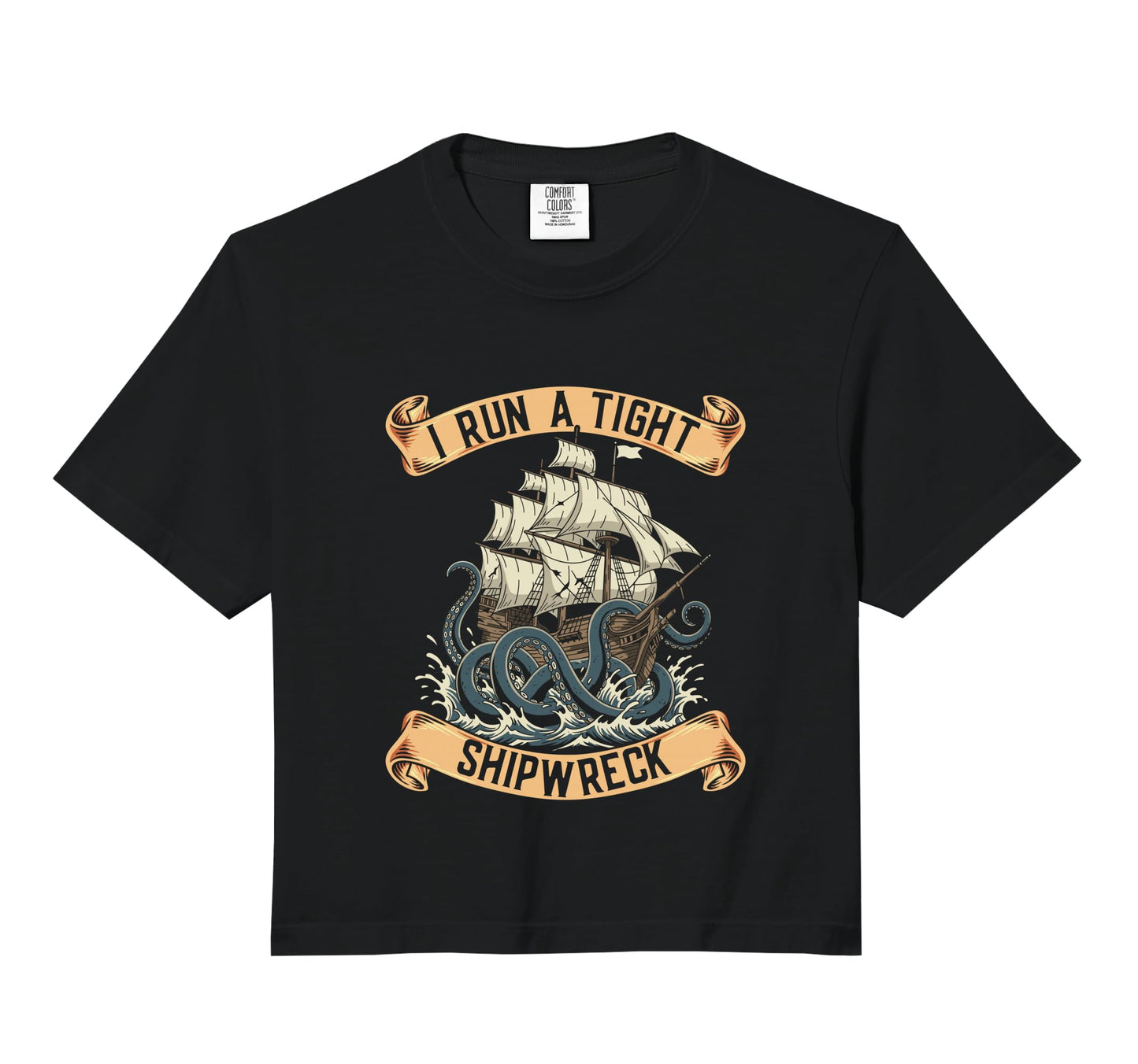 I Run Tight Shipwreck Homeschool Mom Sweatshirt - Novelty Apparel Unisex - T-Shirt, Sweatshirt, Hoodie