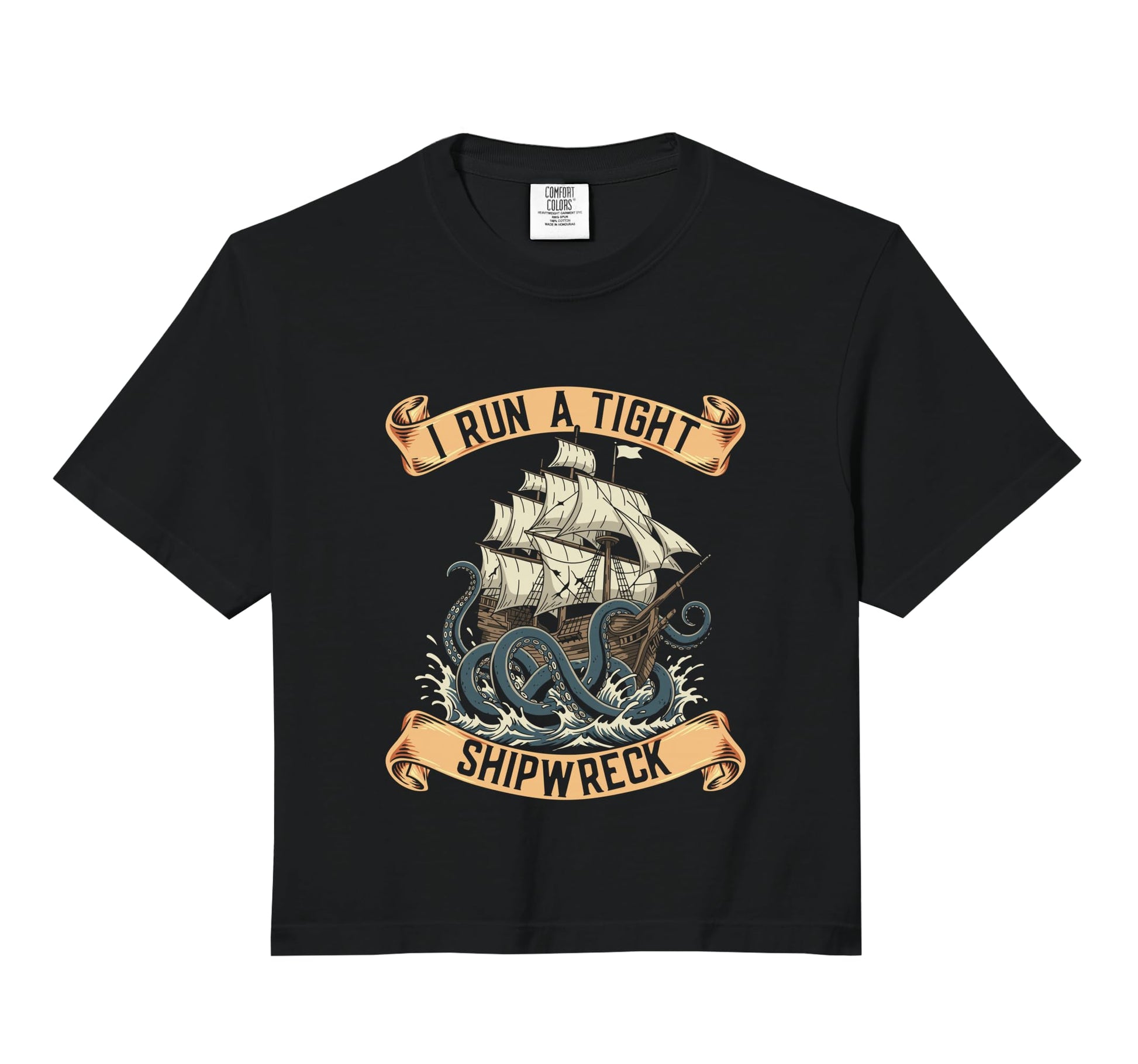 I Run Tight Shipwreck Homeschool Mom Sweatshirt - Novelty Apparel Unisex - T-Shirt, Sweatshirt, Hoodie