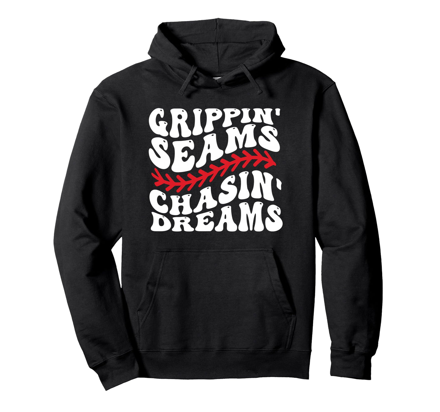 Baseball Pitchers Grippin Seams Hoodie - Aesthetic Graphic Men Women - T-Shirt, Sweatshirt, Hoodie