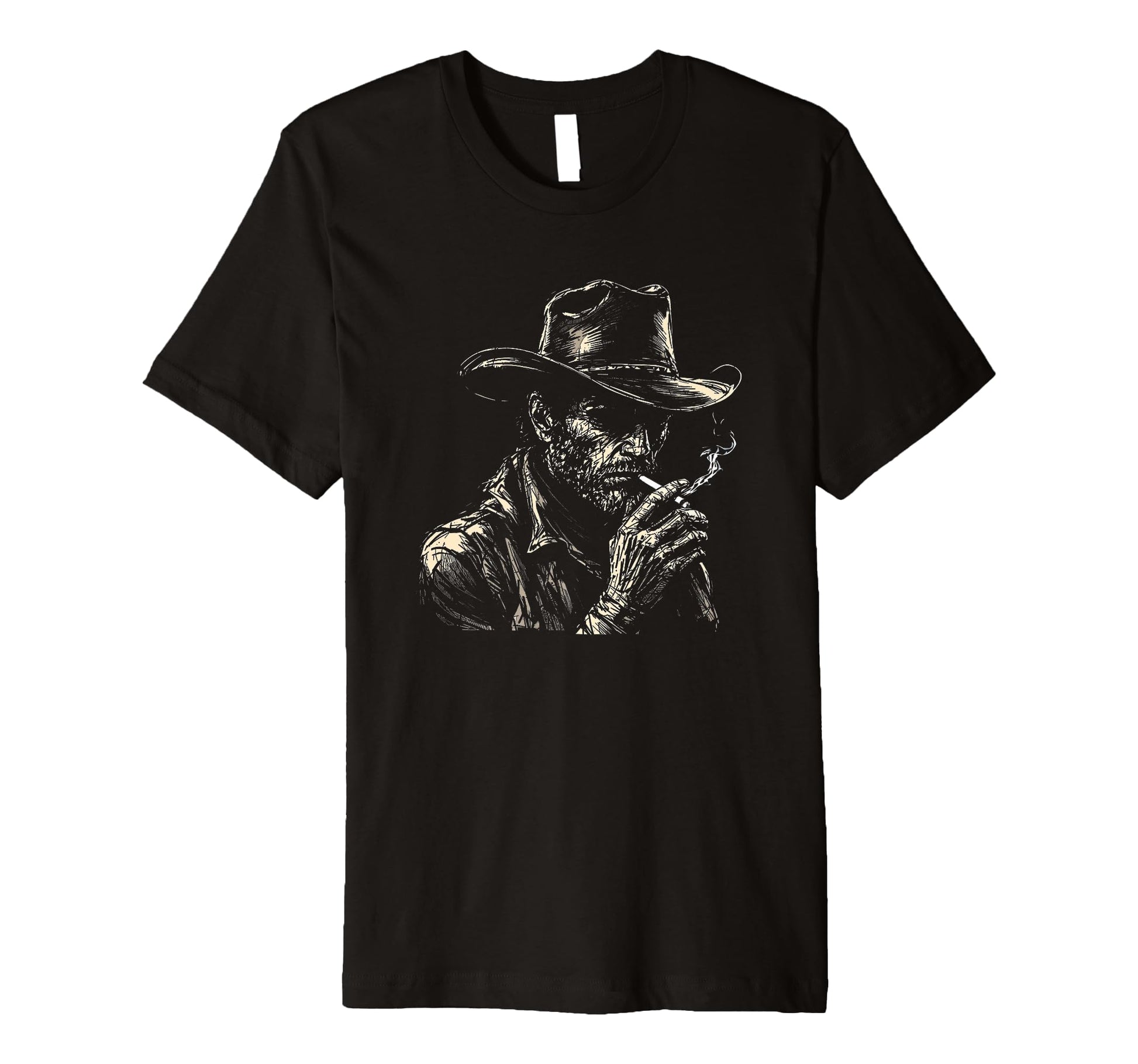 Rugged Wild West Cowboy T-Shirt - Casual Everyday Wear Unisex - T-Shirt, Sweatshirt, Hoodie