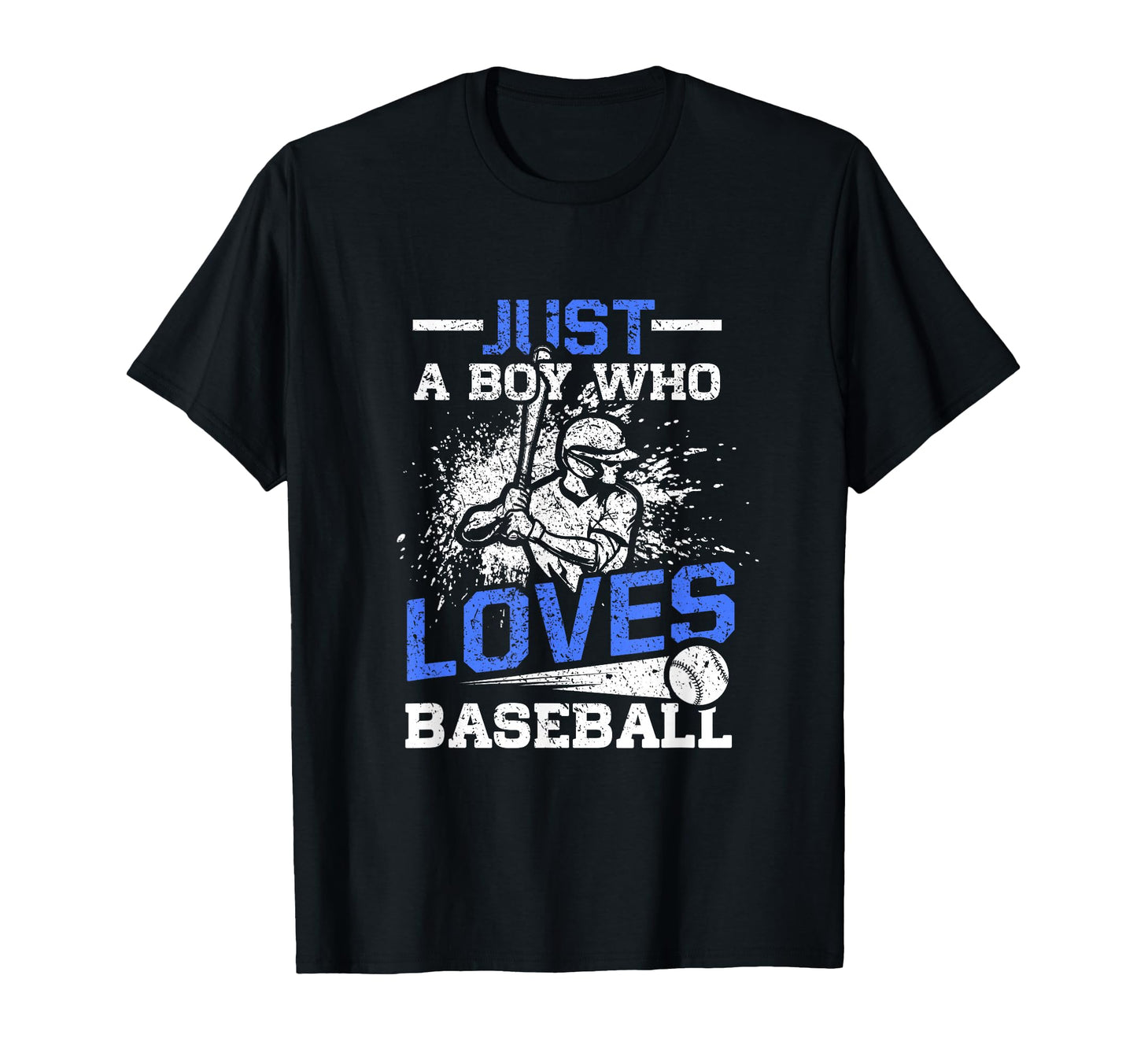 Just Who Loves Baseball Funny T-Shirt - Minimalist Print Men Women - T-Shirt, Sweatshirt, Hoodie