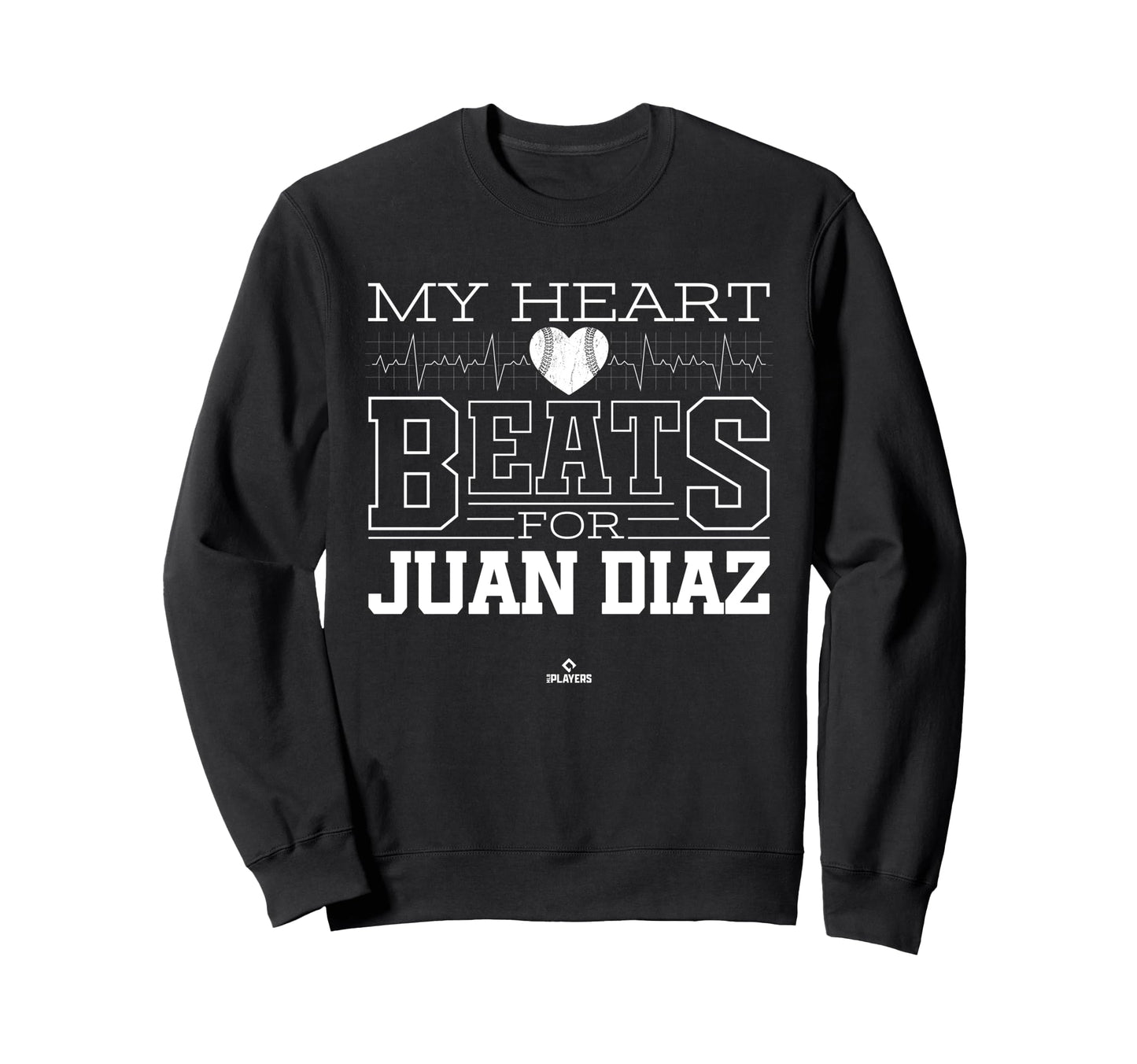 My Heart Beats Juan Diaz Prospect Sweatshirt - Custom Art Print for Adults - T-Shirt, Sweatshirt, Hoodie