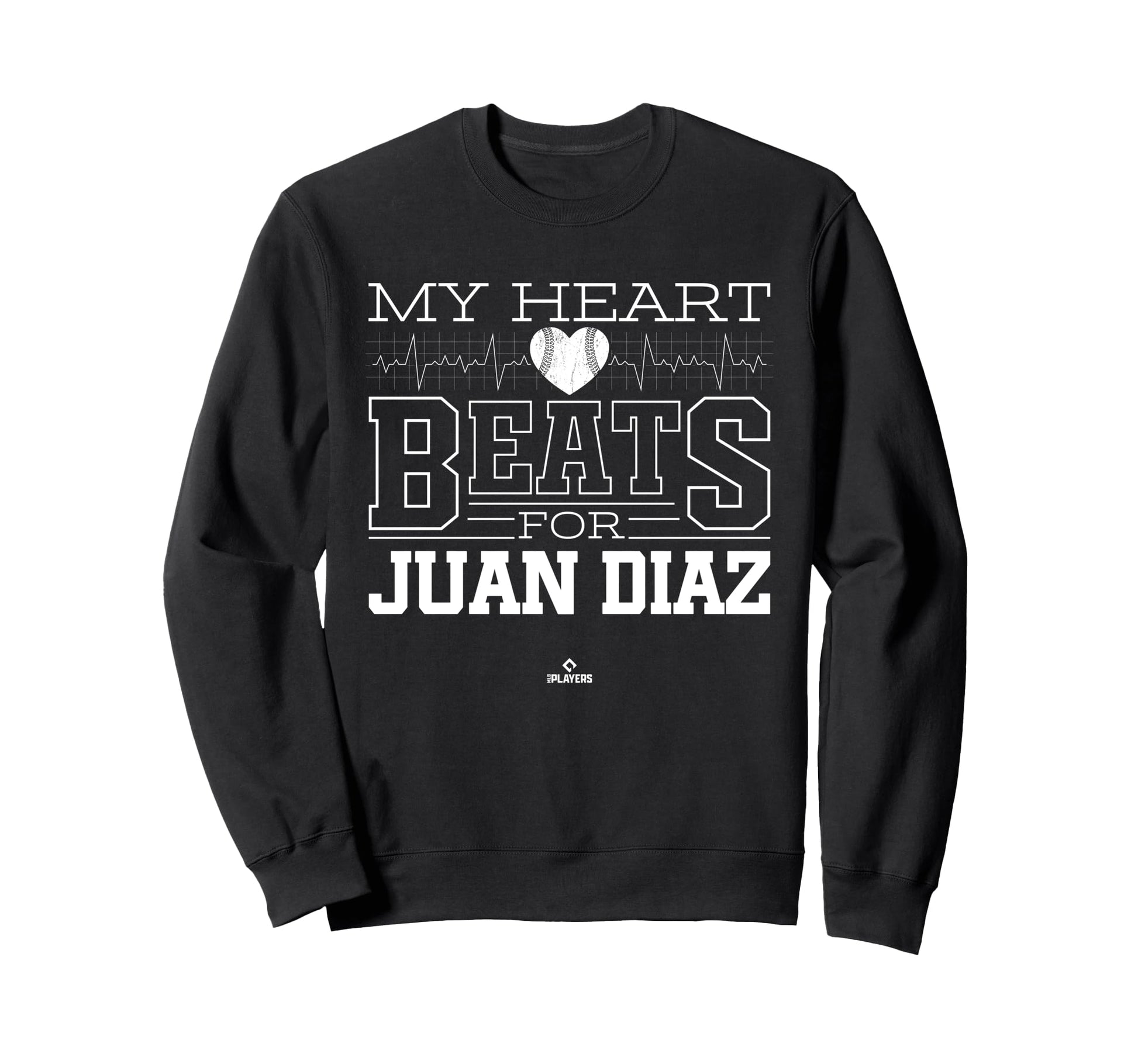 My Heart Beats Juan Diaz Prospect Sweatshirt - Custom Art Print for Adults - T-Shirt, Sweatshirt, Hoodie