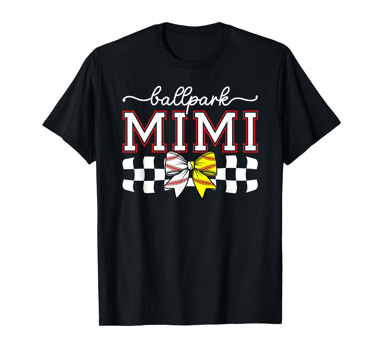 Ballpark Mimi Softball Baseball Mimi T-Shirt - Custom Art Print Unisex - T-Shirt, Sweatshirt, Hoodie