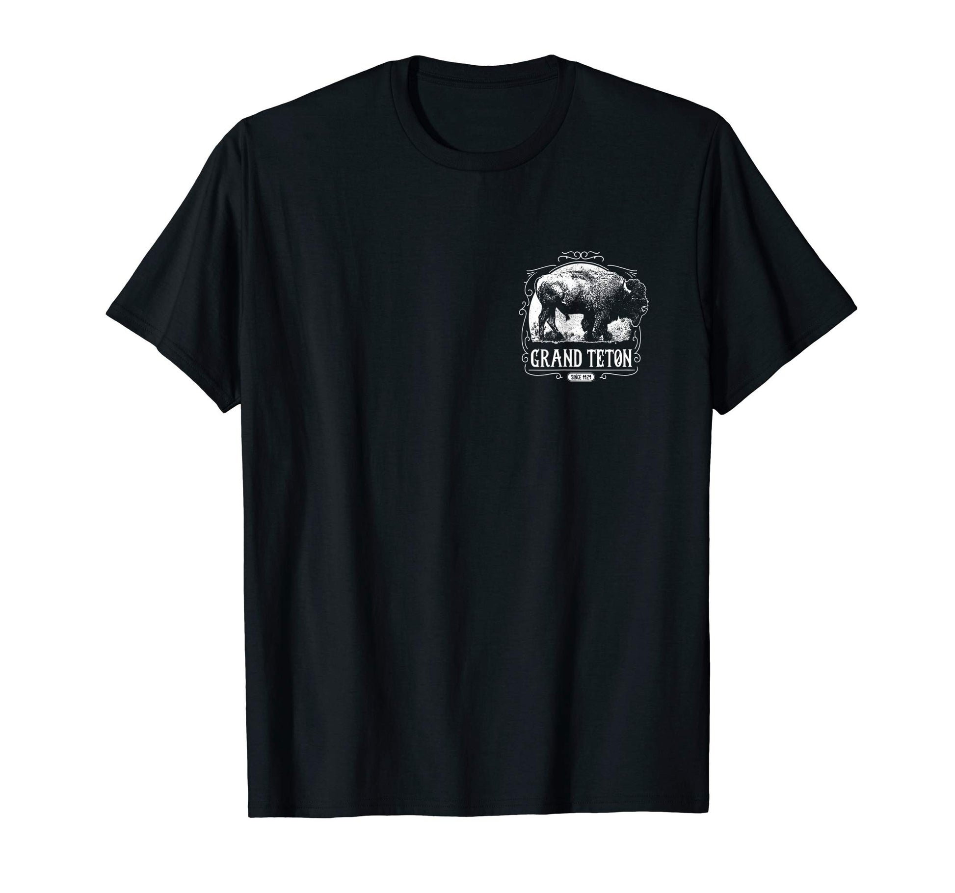 Grand Teton National Park Bison Wyoming T-Shirt - Trendy Graphic Men Women - T-Shirt, Sweatshirt, Hoodie