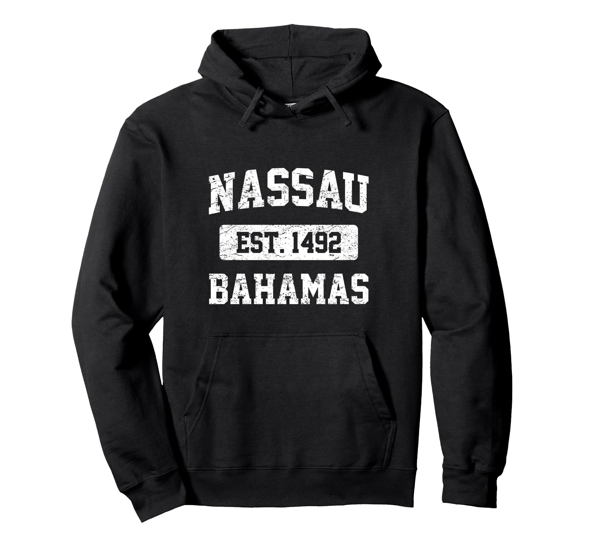 Varsity Nassau Bahamas Hoodie - Unique Graphic for Adults - T-Shirt, Sweatshirt, Hoodie