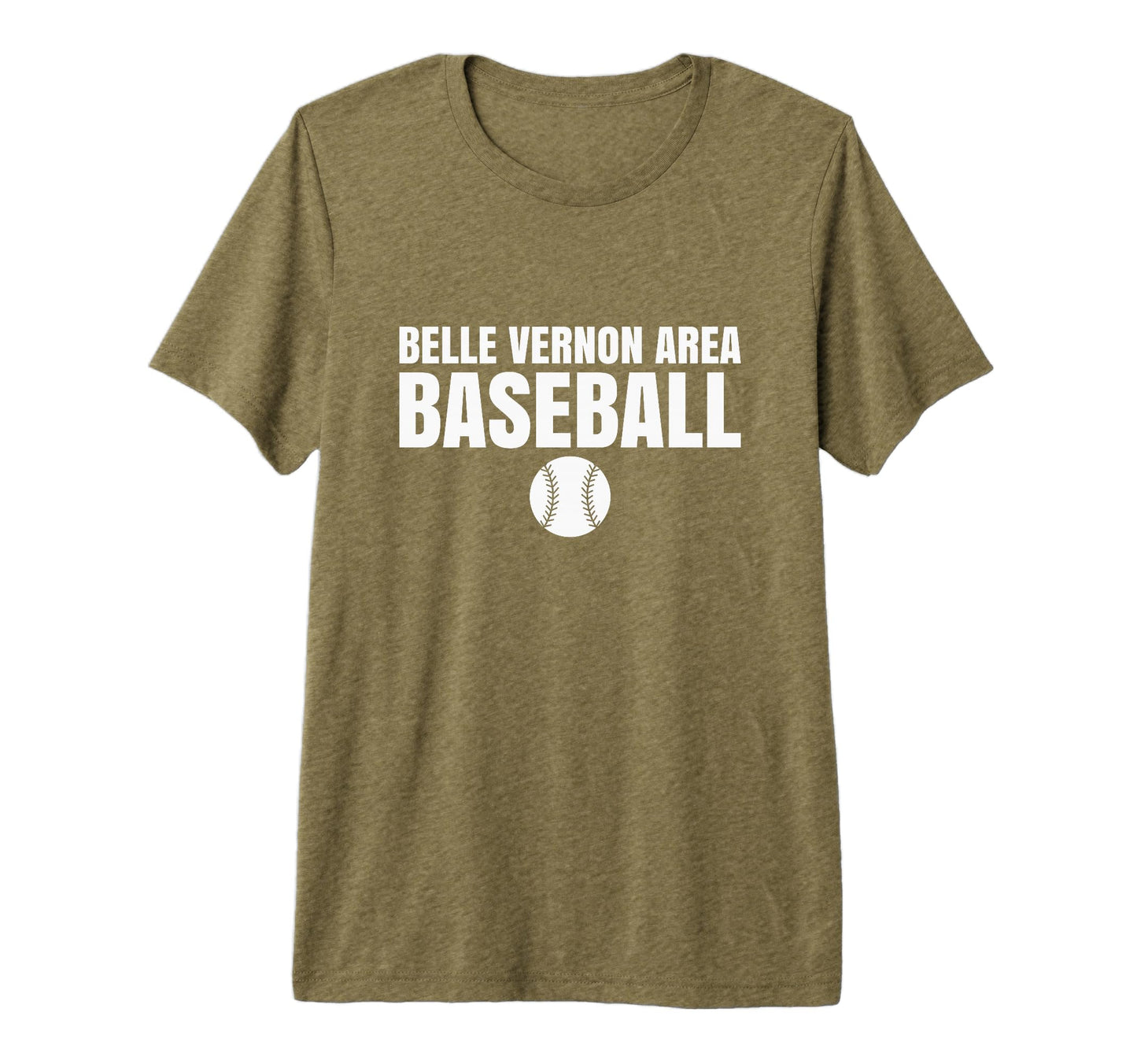Belle Vernon Area High School Baseball T-Shirt - Novelty Apparel Men Women - T-Shirt, Sweatshirt, Hoodie