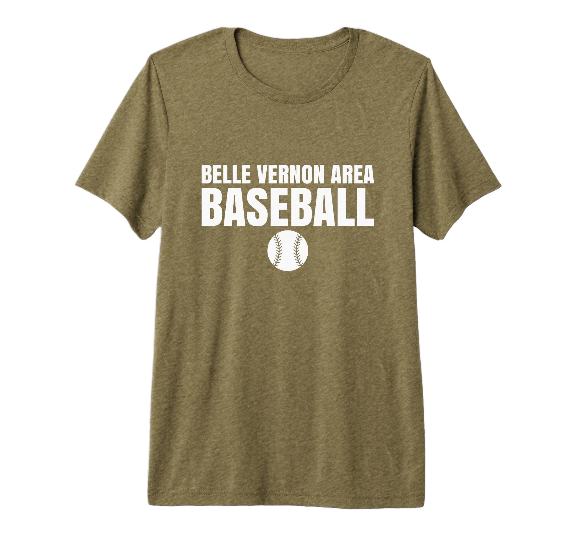 Belle Vernon Area High School Baseball T-Shirt - Novelty Apparel Men Women - T-Shirt, Sweatshirt, Hoodie