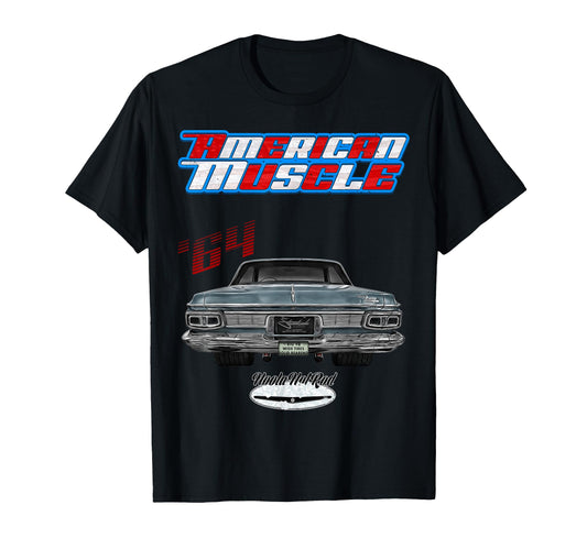 1964 Fury Savoy Belvedere Hot Rod T-Shirt - Minimalist Print Men Women - T-Shirt, Sweatshirt, Hoodie