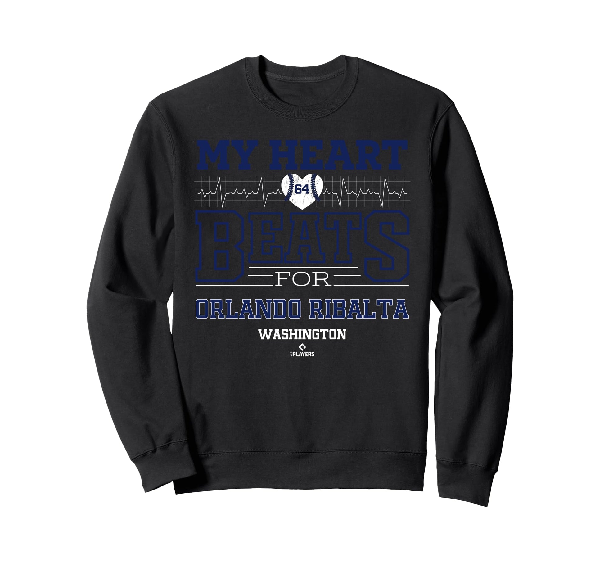 My Heart Beats Orlando Sweatshirt - Casual Everyday Wear for Adults - T-Shirt, Sweatshirt, Hoodie