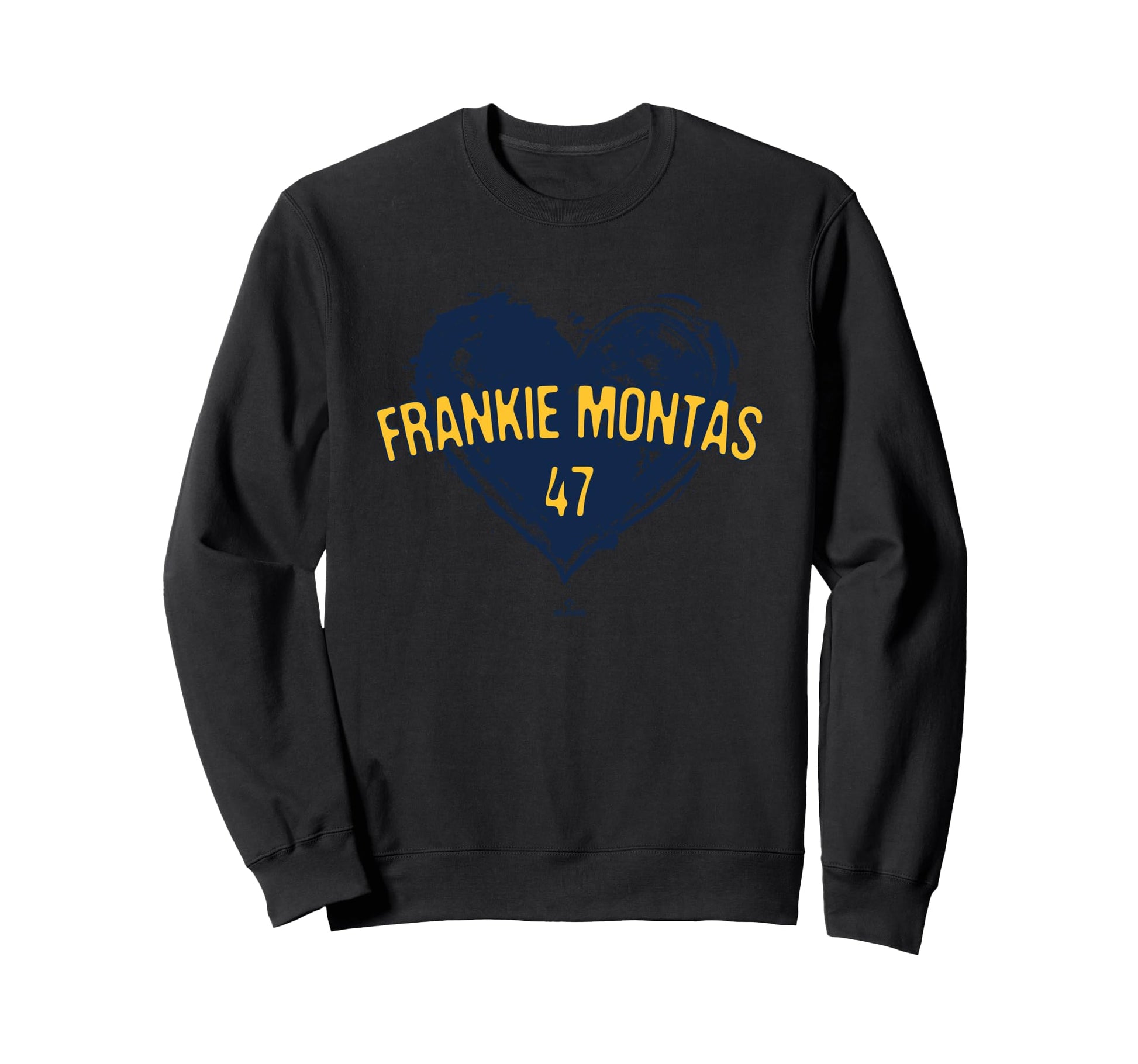 Distressed Heart Frankie Montas Sweatshirt - Unique Graphic for Adults - T-Shirt, Sweatshirt, Hoodie