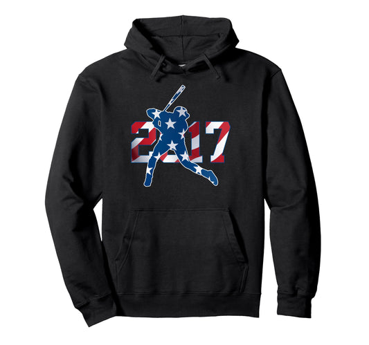 9 Years Old 2017 Baseball 9Th Hoodie - Casual Everyday Wear for Adults - T-Shirt, Sweatshirt, Hoodie