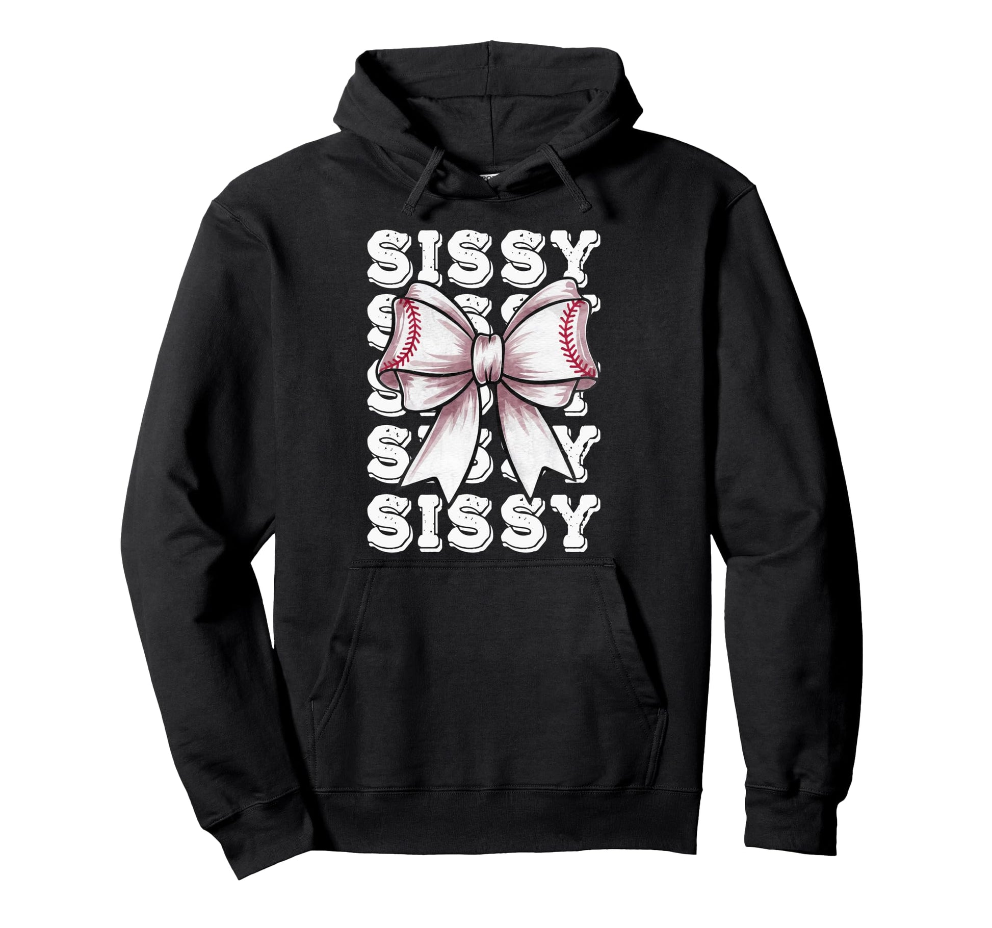 Coquette Baseball Sissy Matching Family Hoodie - Graphic Print Men Women - T-Shirt, Sweatshirt, Hoodie