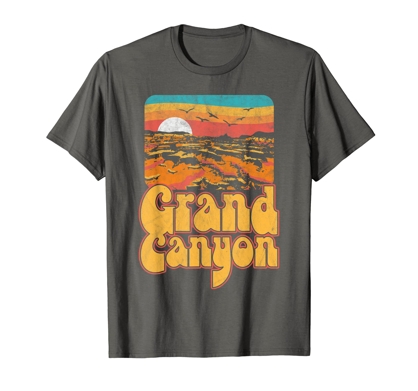 80S Grand Canyon National Park T-Shirt - Streetwear Style Men Women - T-Shirt, Sweatshirt, Hoodie