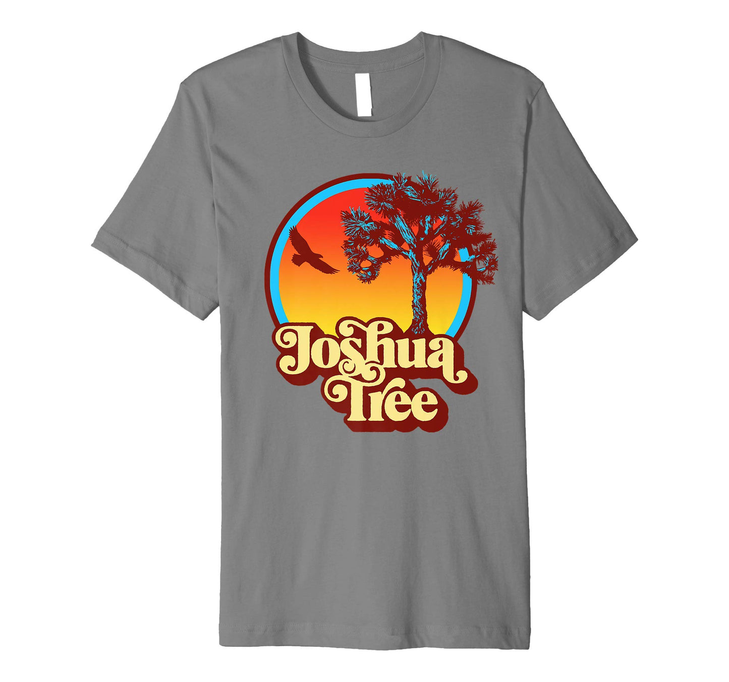Joshua Tree National Park 80S Vibe T-Shirt - Casual Everyday Wear Unisex - T-Shirt, Sweatshirt, Hoodie