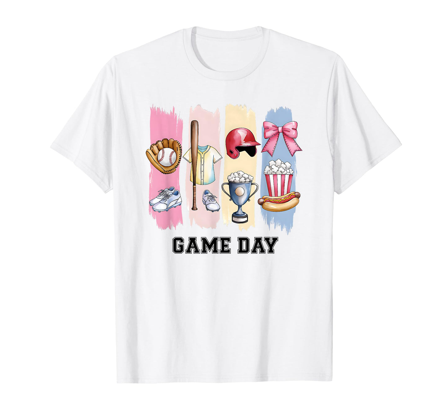 Game Day Baseball Softball Heart Love T-Shirt - Unique Graphic for Adults - T-Shirt, Sweatshirt, Hoodie