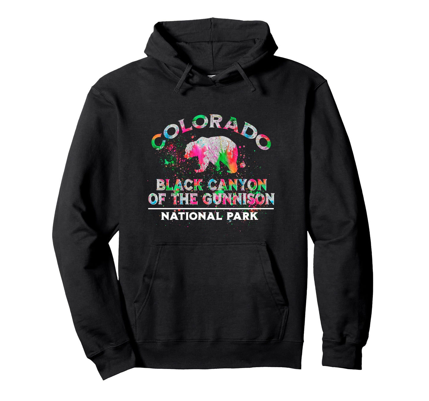 Black Canyon Gunnison National Park Hoodie - Aesthetic Graphic Unisex - T-Shirt, Sweatshirt, Hoodie