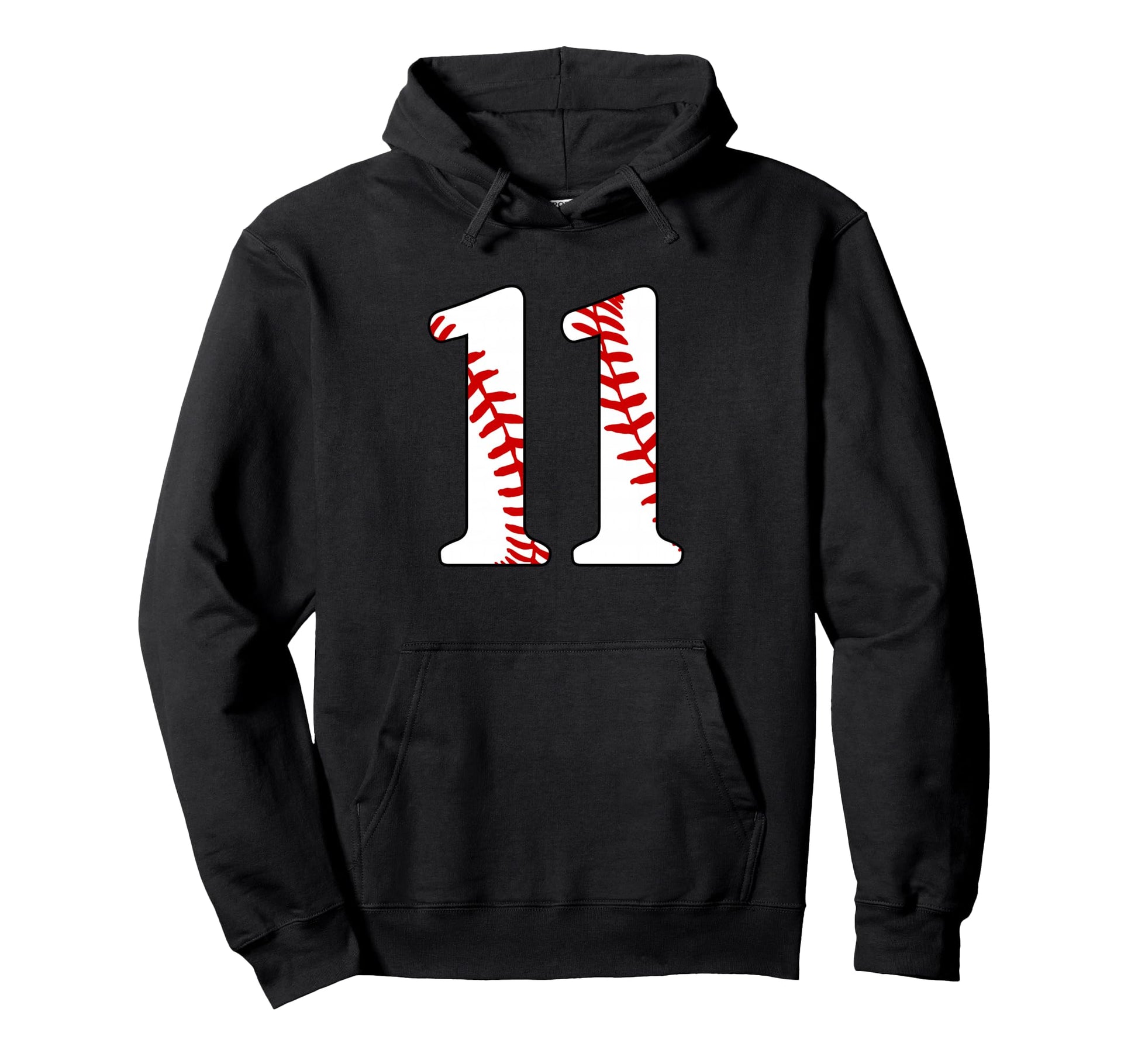11 Baseball Fan 11Th Birthday Eleven 11 Hoodie - Trendy Graphic Unisex - T-Shirt, Sweatshirt, Hoodie