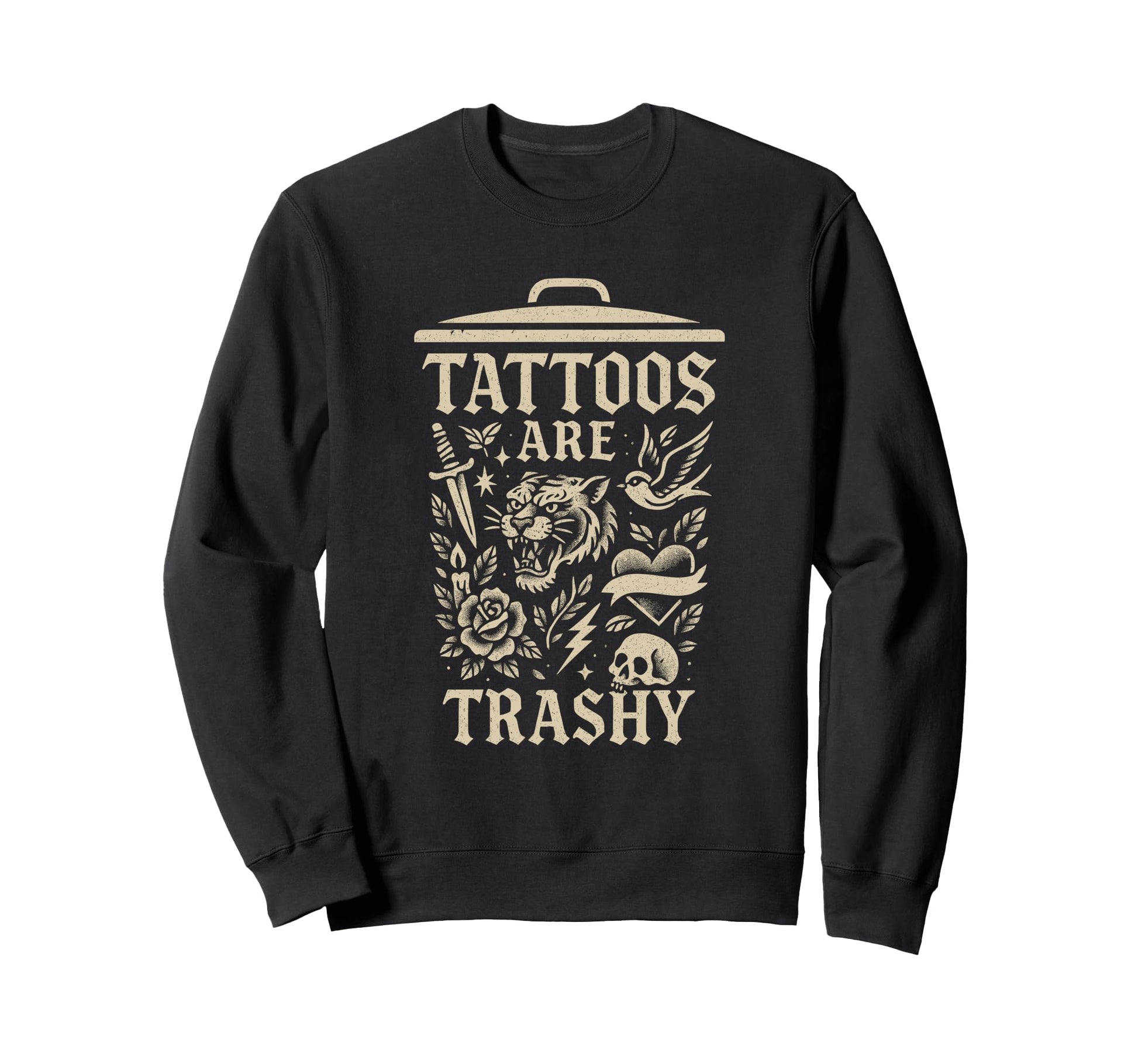 Tattoo Artist Tattoo Flash Art Sweatshirt - Custom Art Print for Adults - T-Shirt, Sweatshirt, Hoodie