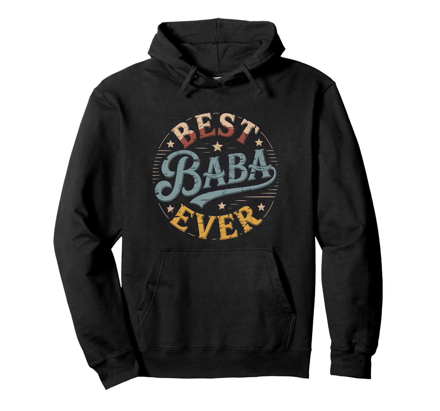 Best Baba Ever Sunset Arabic Father Hoodie - Graphic Print Men Women - T-Shirt, Sweatshirt, Hoodie