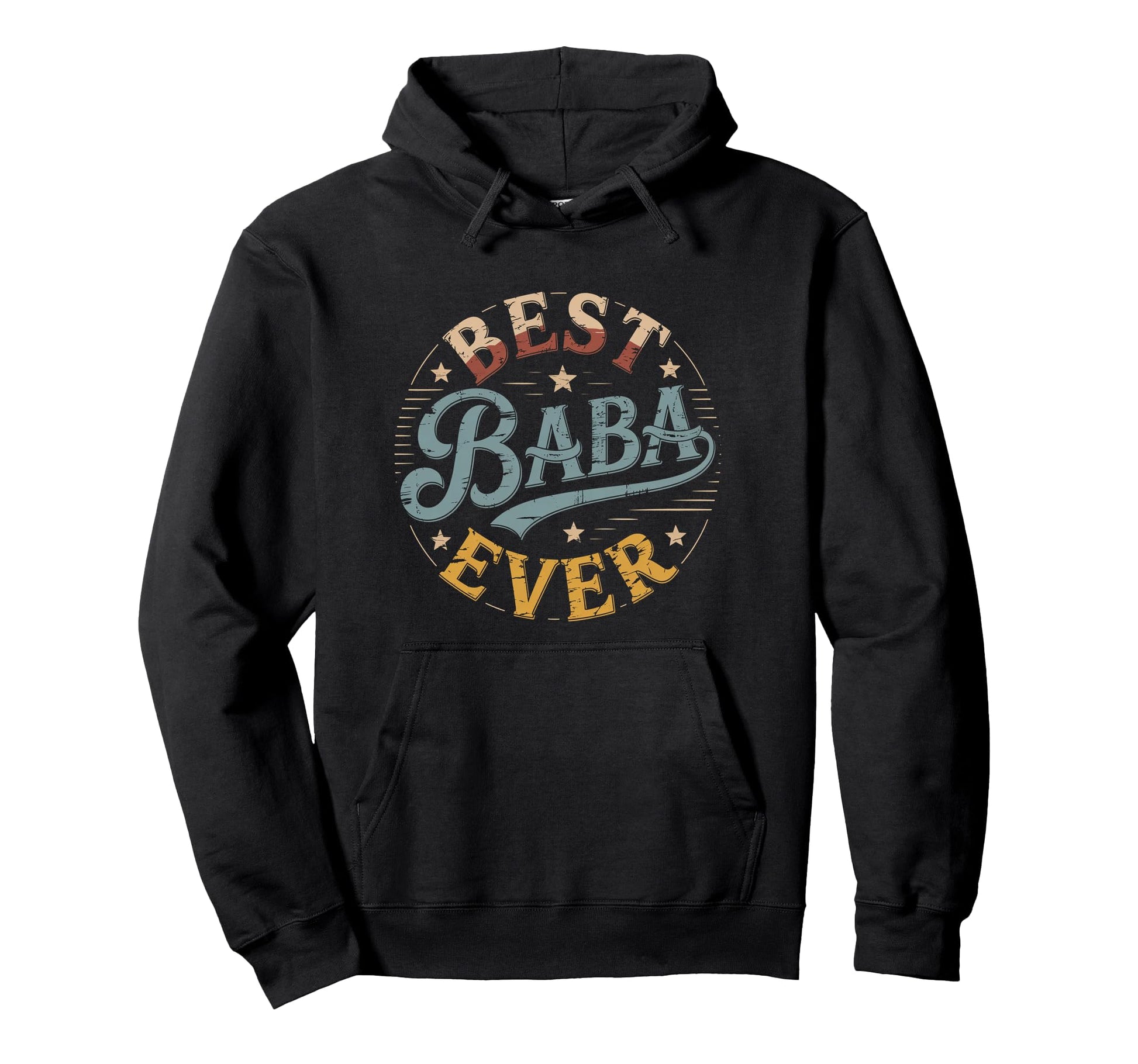 Best Baba Ever Sunset Arabic Father Hoodie - Graphic Print Men Women - T-Shirt, Sweatshirt, Hoodie