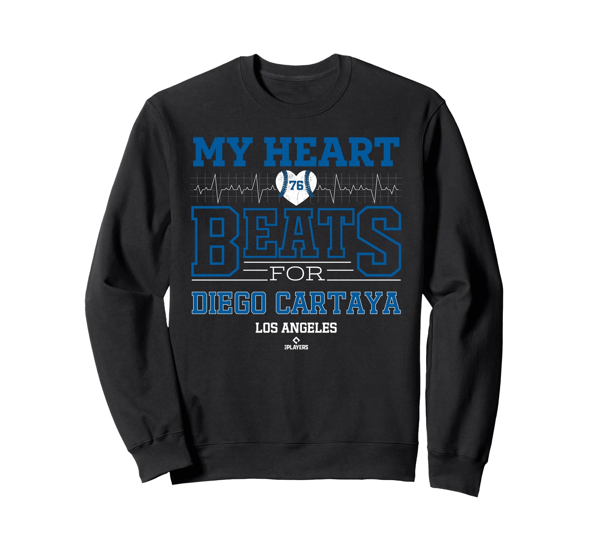 My Heart Beats Diego Cartaya Los Sweatshirt - Streetwear Style for Adults - T-Shirt, Sweatshirt, Hoodie
