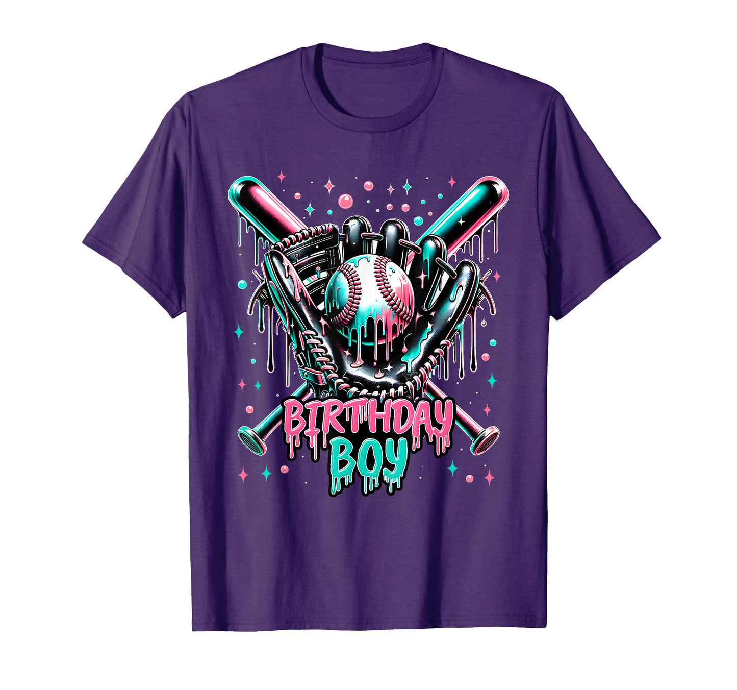 Drip Themed Baseball Birthday Funny T-Shirt - Fun Novelty Design Men Women - T-Shirt, Sweatshirt, Hoodie