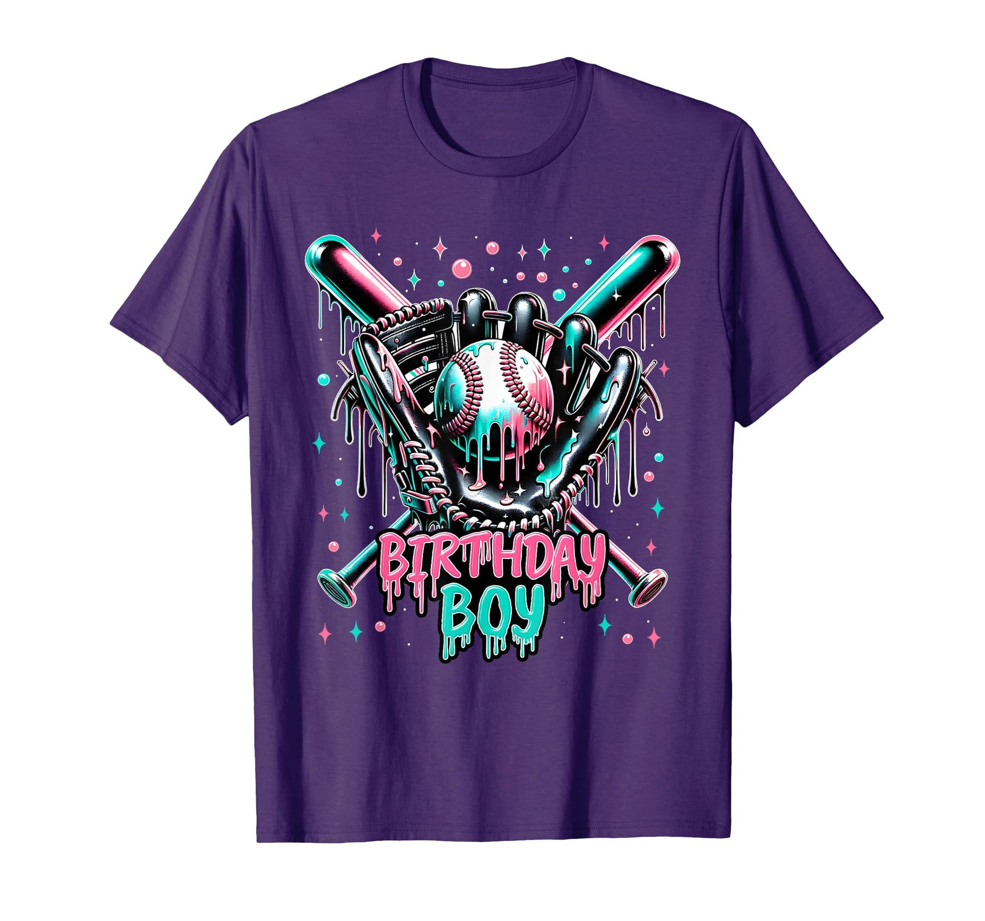 Drip Themed Baseball Birthday Funny T-Shirt - Fun Novelty Design Men Women - T-Shirt, Sweatshirt, Hoodie