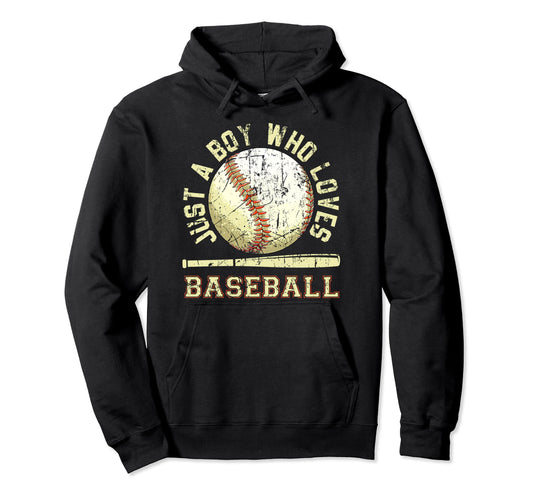 American Sport Just Who Loves Baseball Hoodie - Custom Art Print Unisex - T-Shirt, Sweatshirt, Hoodie