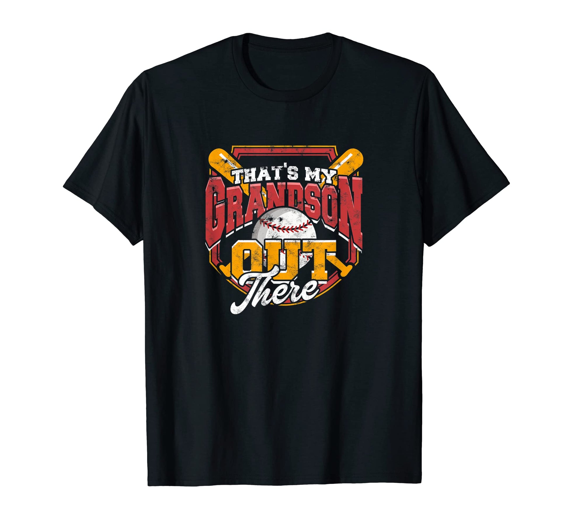 Thats My Grandson Out There Baseball T-Shirt - Casual Everyday Wear Unisex - T-Shirt, Sweatshirt, Hoodie