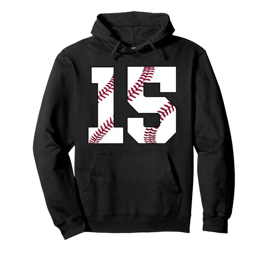 Baseball 2011 15Th Birthday 15 Years Old Hoodie - Streetwear Style Unisex - T-Shirt, Sweatshirt, Hoodie