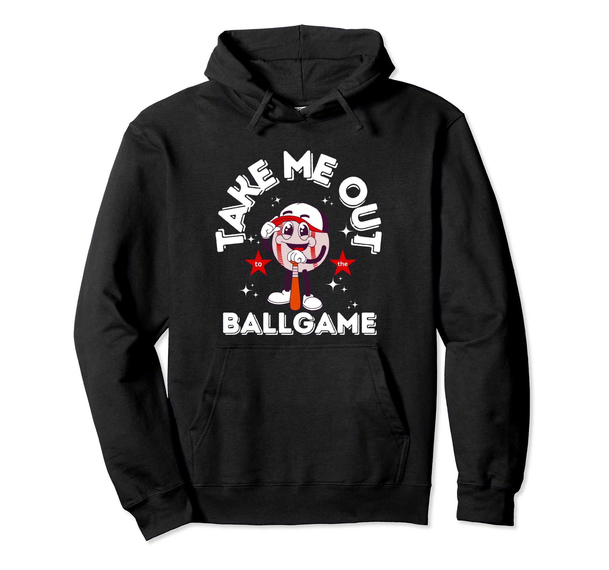 Take Me Out To Baseball Ball Game Hoodie - Streetwear Style for Adults - T-Shirt, Sweatshirt, Hoodie