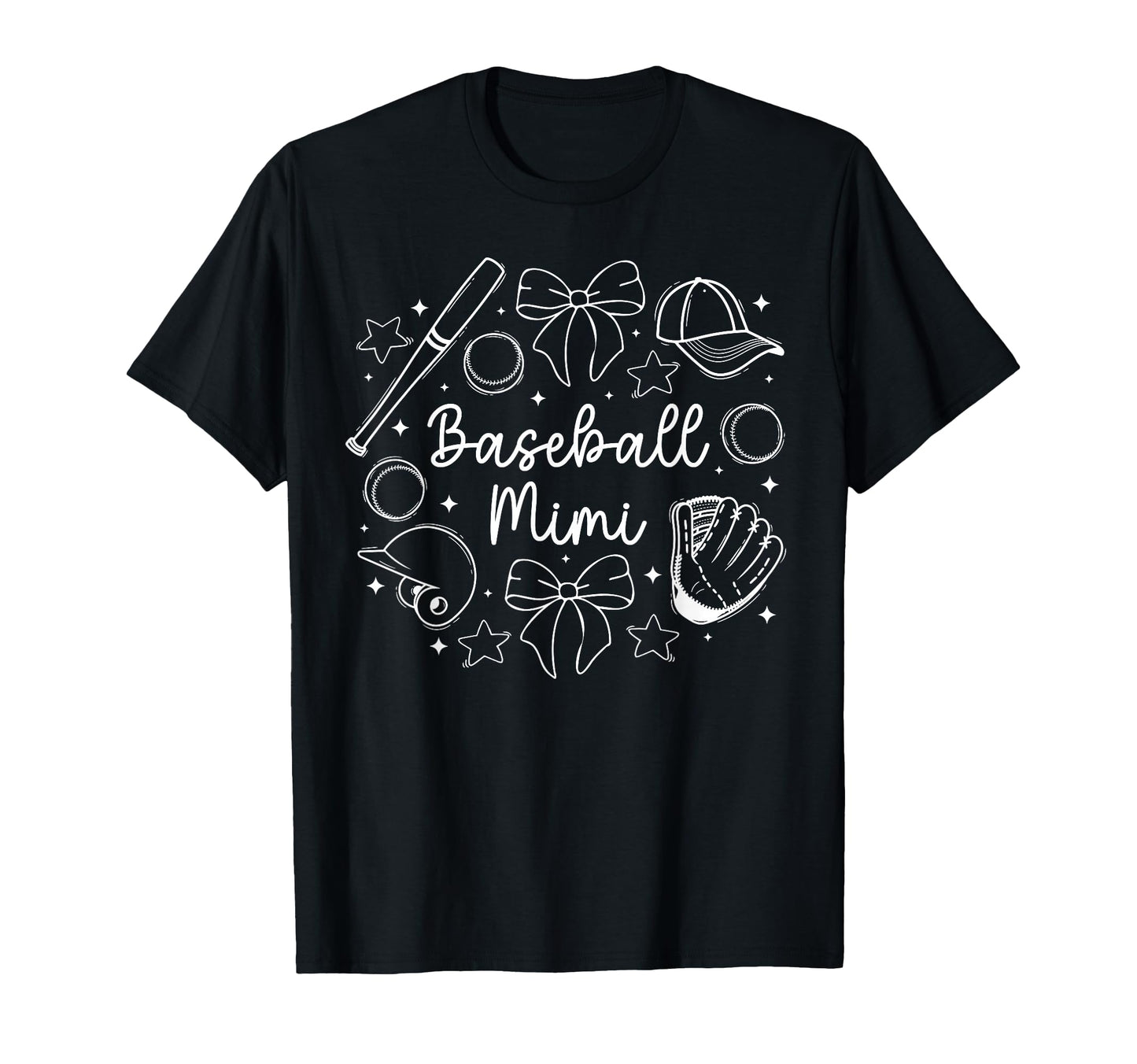 Baseball Mimi Coquette Mimi Baseball Player T-Shirt - Graphic Print Unisex - T-Shirt, Sweatshirt, Hoodie
