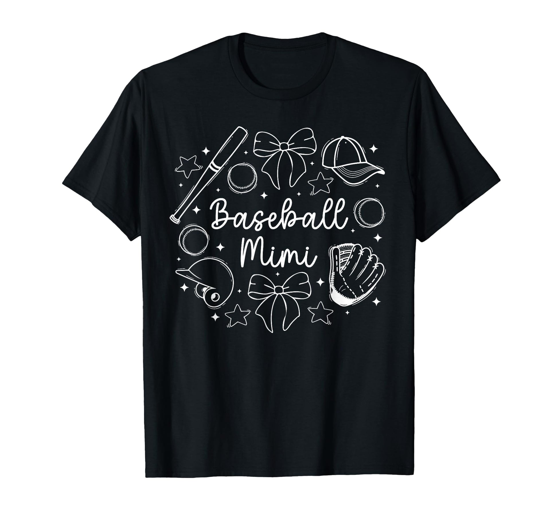Baseball Mimi Coquette Mimi Baseball Player T-Shirt - Graphic Print Unisex - T-Shirt, Sweatshirt, Hoodie