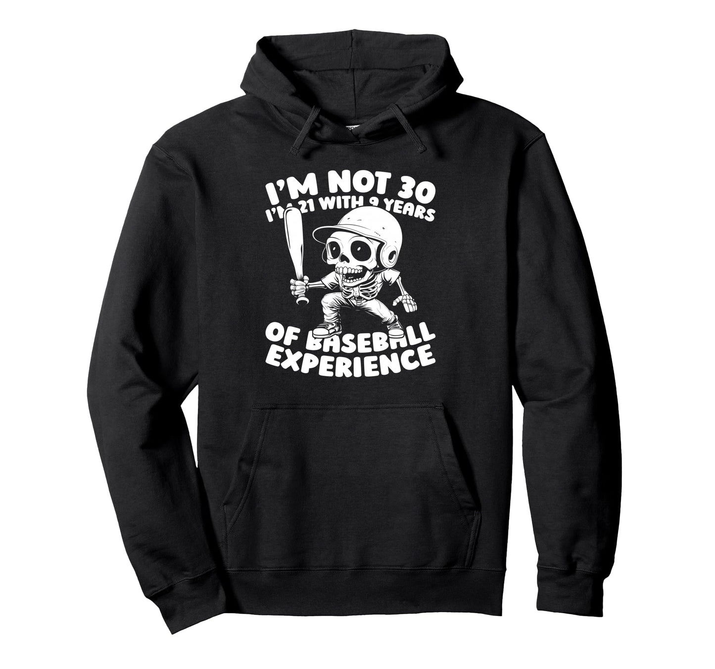 30 Years Old Baseballer Sport Player Hoodie - Trendy Graphic Unisex - T-Shirt, Sweatshirt, Hoodie