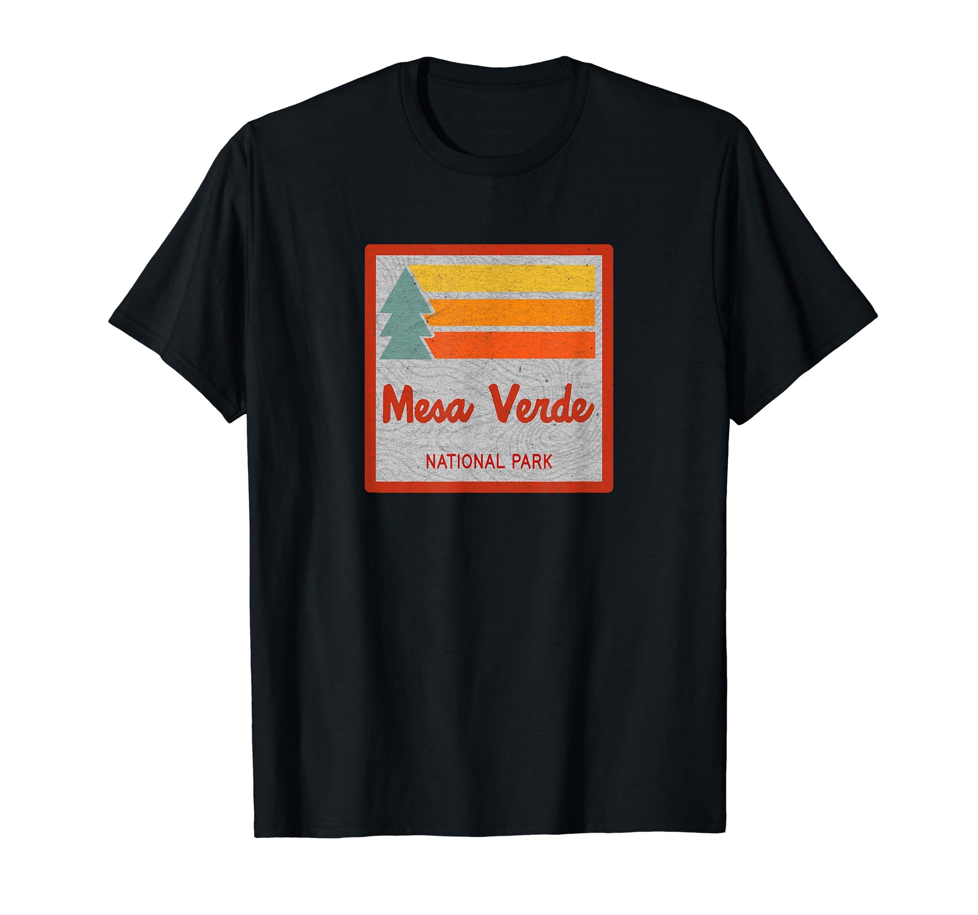 Mesa Verde National Park Stripes T-Shirt - Aesthetic Graphic Unisex - T-Shirt, Sweatshirt, Hoodie