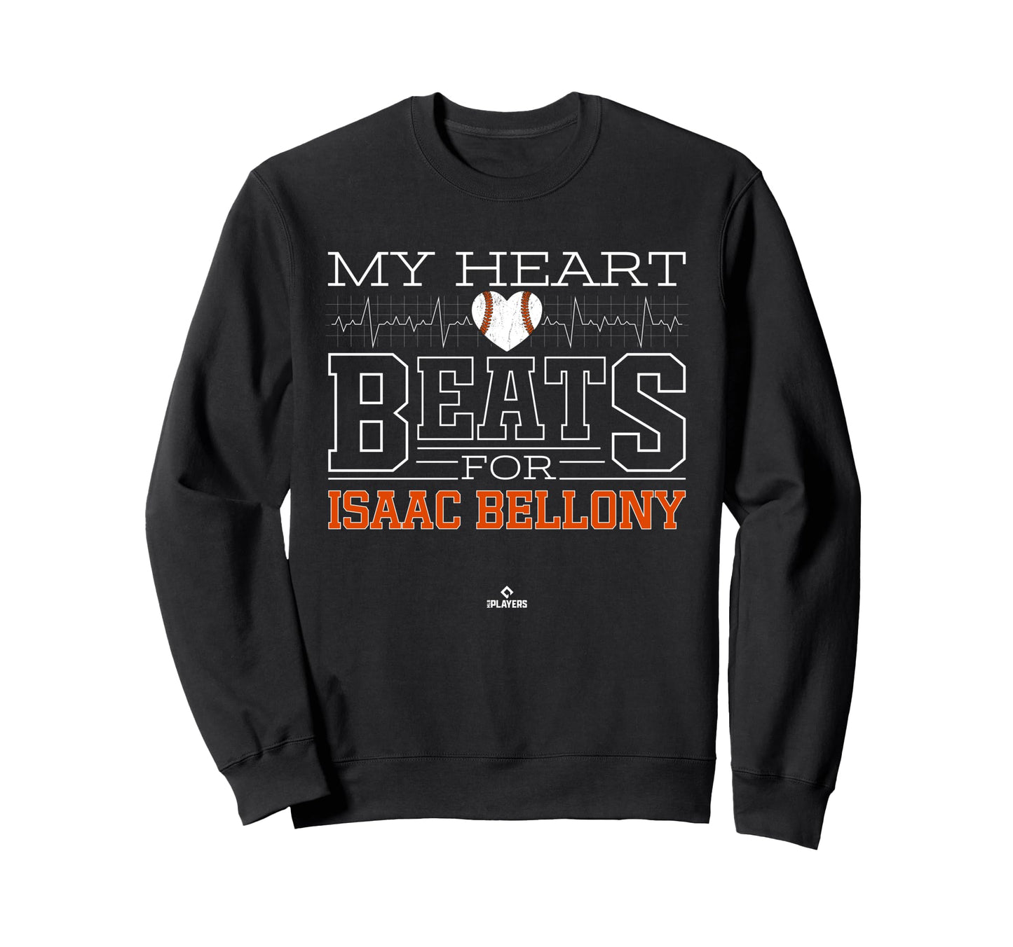My Heart Beats Isaac Bellony Prospect Sweatshirt - Graphic Print Men Women - T-Shirt, Sweatshirt, Hoodie