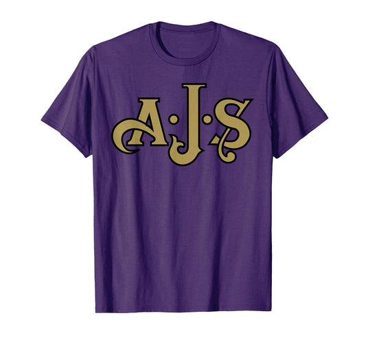 Ajs Motorcycle T-Shirt - Novelty Apparel Unisex - T-Shirt, Sweatshirt, Hoodie