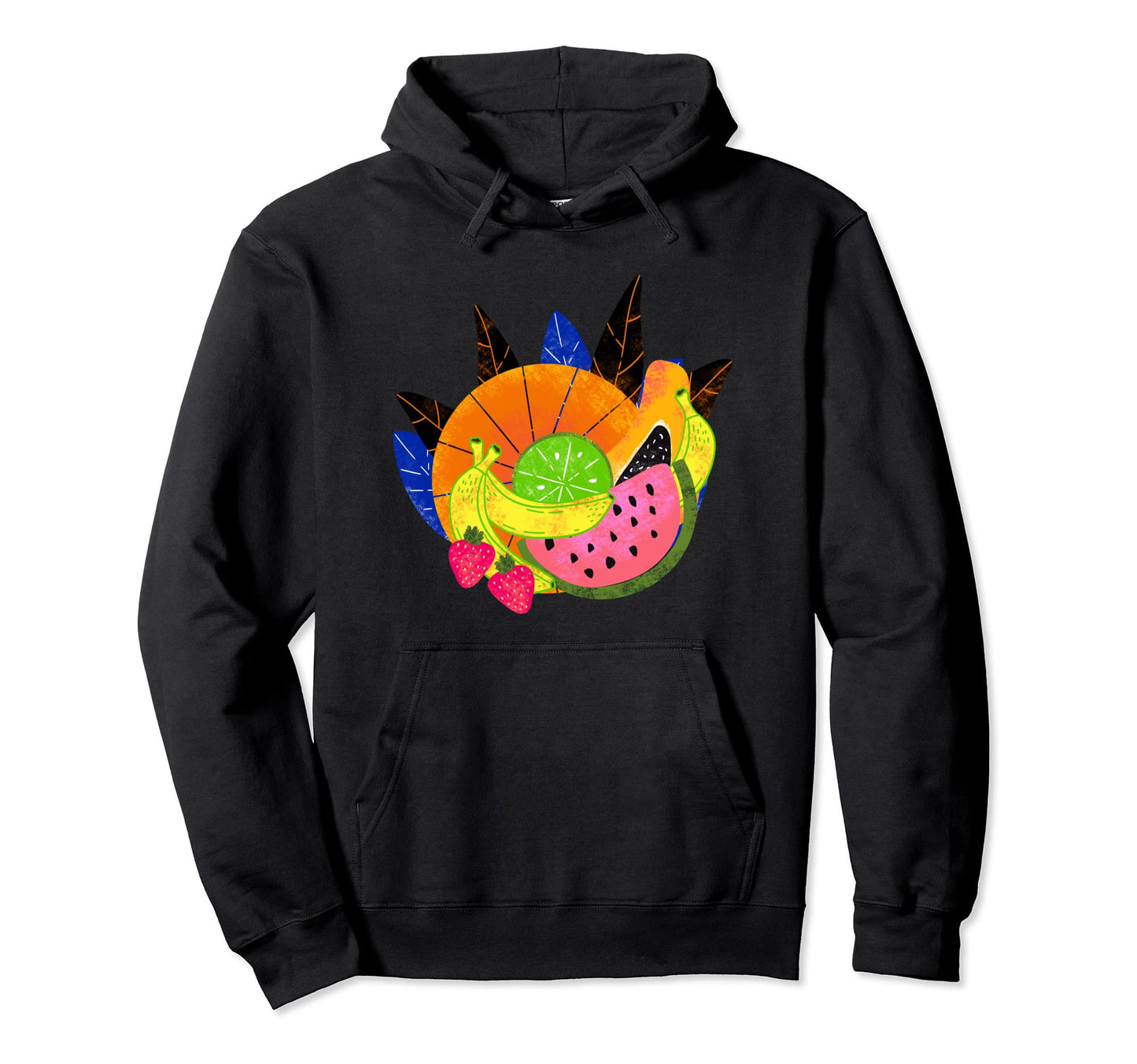 Funky Maximalist Home Decor Tropical Hoodie - Casual Everyday Wear Unisex - T-Shirt, Sweatshirt, Hoodie