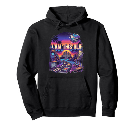 1980S Themed Party Synthwave 80S 90S Hoodie - Novelty Apparel Men Women - T-Shirt, Sweatshirt, Hoodie