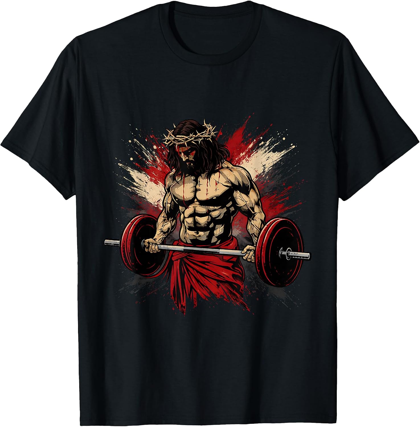 Faith Strength Spiritual Fitness Art Studio - Adult & Kids T-Shirts, Sweatshirts & Hoodies apparel design preview 1