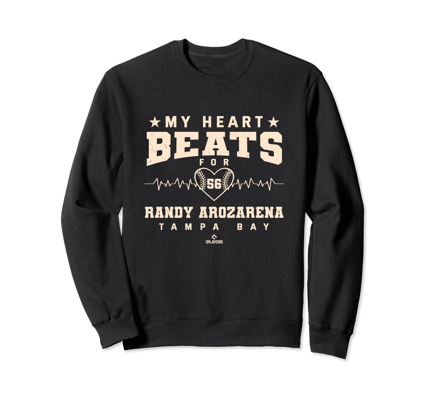 My Heart Beats Randy Arozarena Sweatshirt - Aesthetic Graphic for Adults - T-Shirt, Sweatshirt, Hoodie