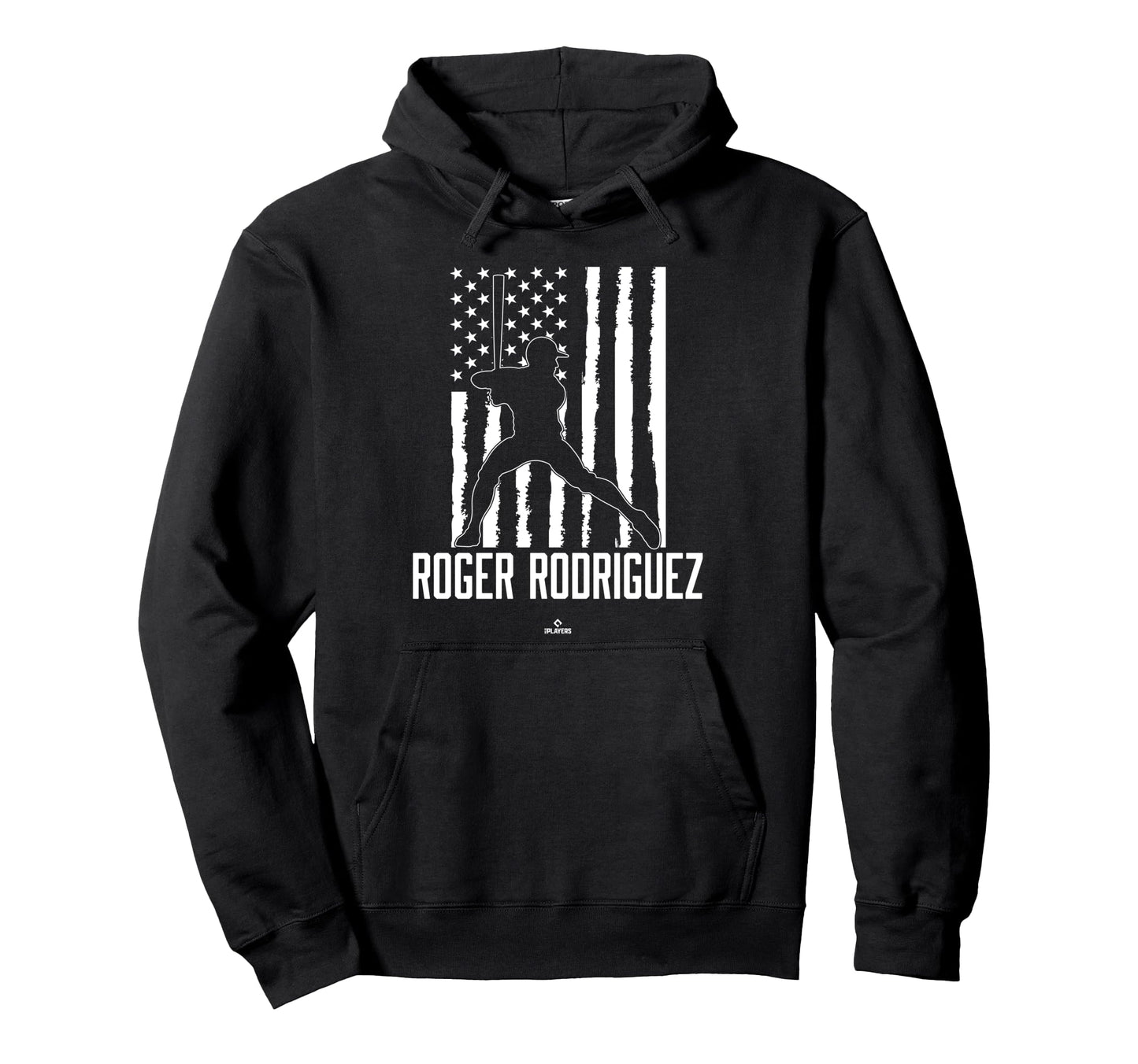 Distressed Flag Swing Roger Rodriguez Hoodie - Graphic Print Unisex - T-Shirt, Sweatshirt, Hoodie
