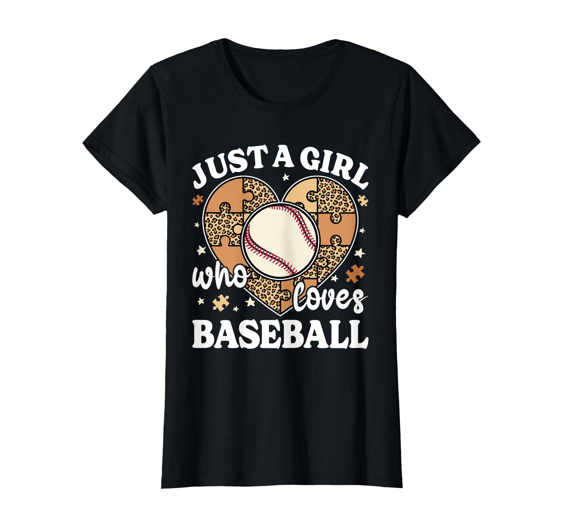 Just Who Loves Baseball Leopard T-Shirt - Aesthetic Graphic for Adults - T-Shirt, Sweatshirt, Hoodie