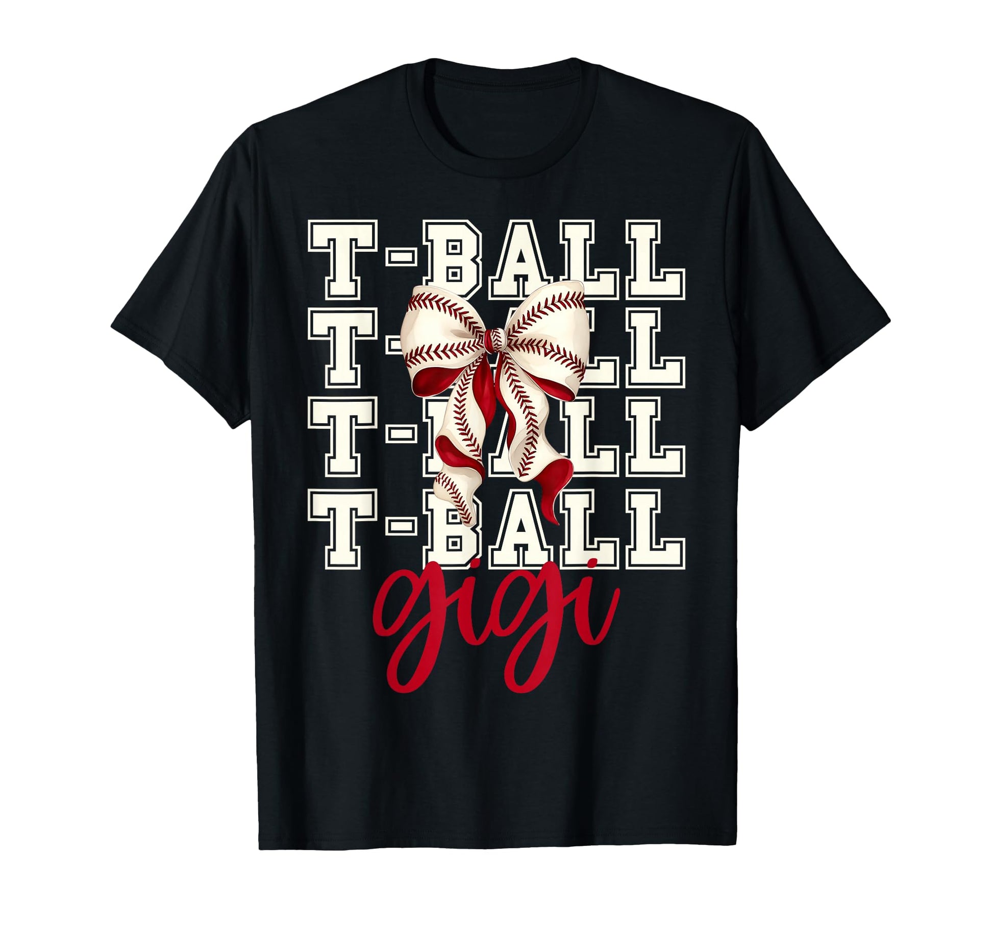 Tball Gigi Teeball T Ball Coquette T-Shirt - Trendy Graphic Unisex - T-Shirt, Sweatshirt, Hoodie