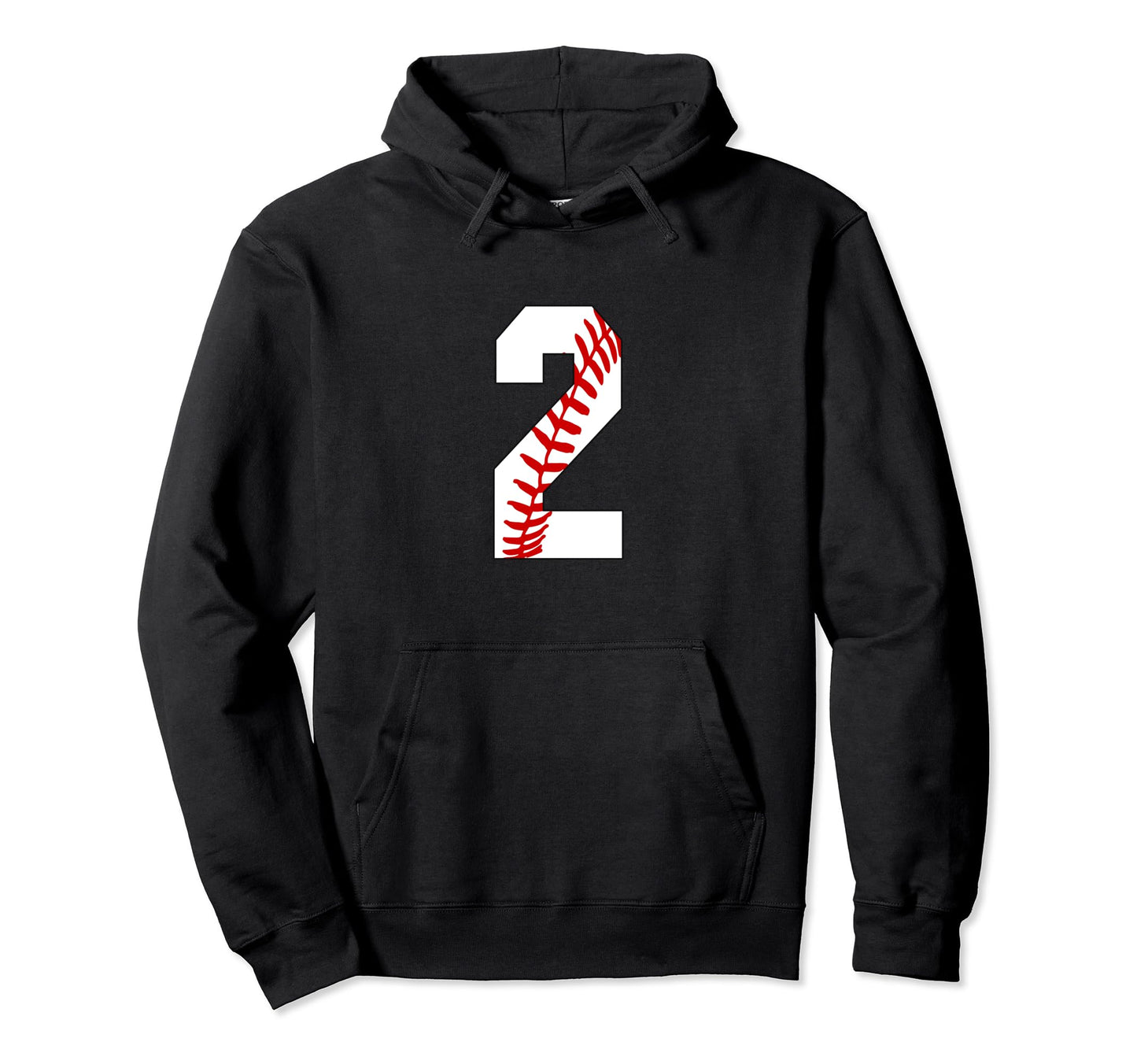 2 Baseball Laces 2Nd Birthday Favorite Hoodie - Trendy Graphic Men Women - T-Shirt, Sweatshirt, Hoodie