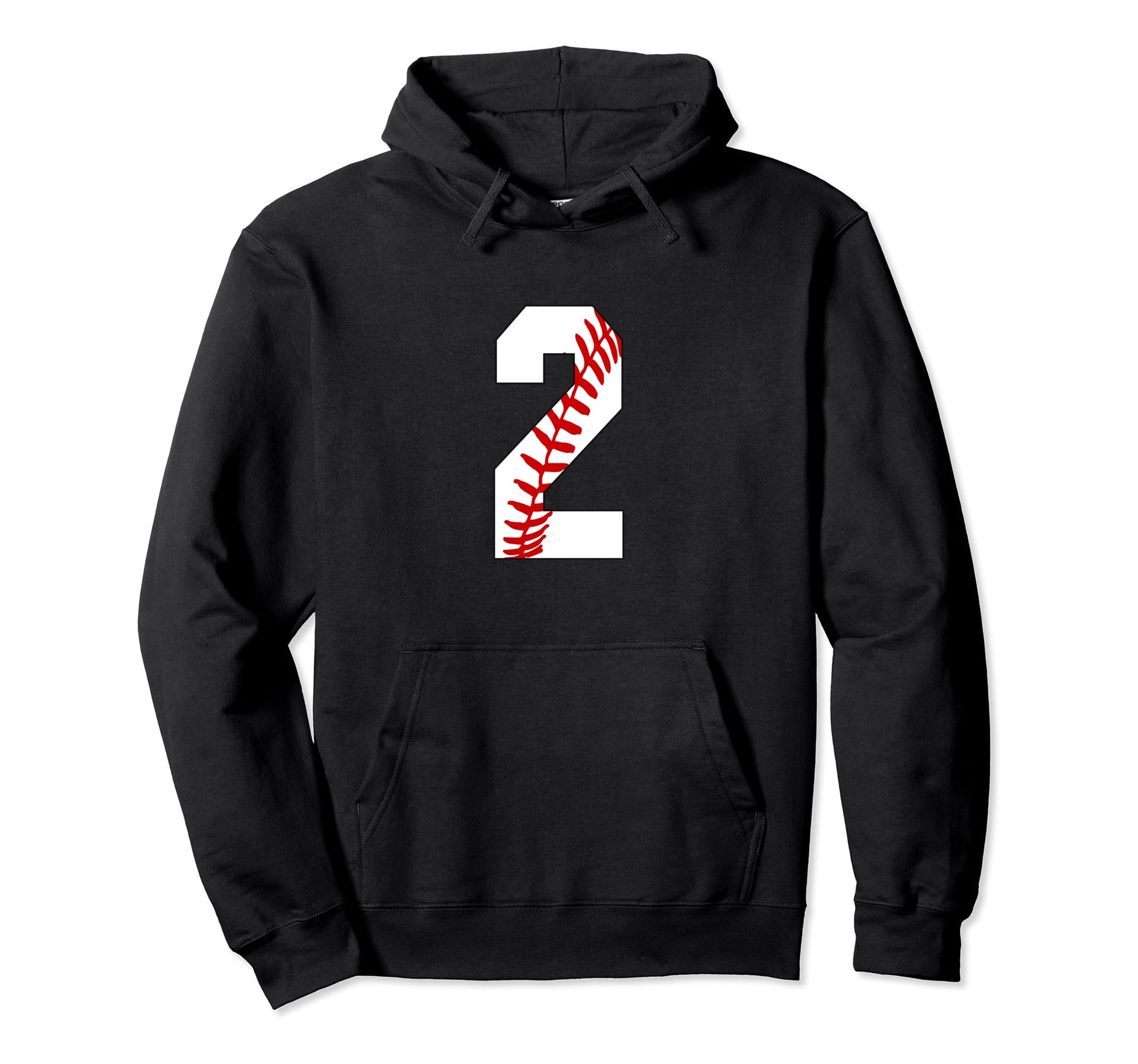 2 Baseball Laces 2Nd Birthday Favorite Hoodie - Trendy Graphic Men Women - T-Shirt, Sweatshirt, Hoodie