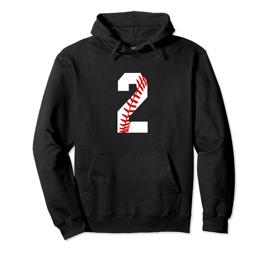 2 Baseball Laces 2Nd Birthday Favorite Hoodie - Trendy Graphic Men Women - T-Shirt, Sweatshirt, Hoodie