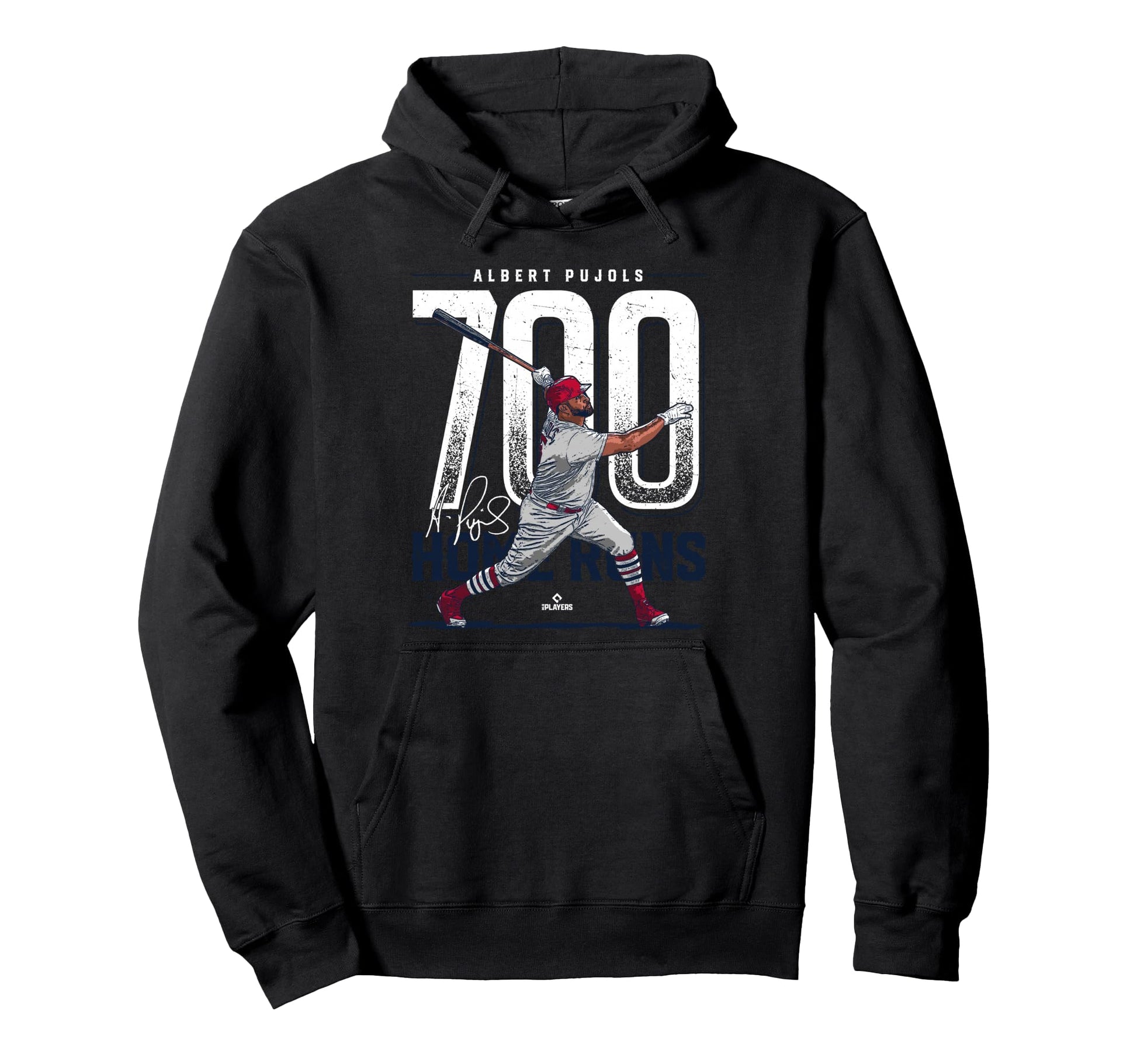 Albert Pujols 700 Home Runs Albert Hoodie - Trendy Graphic for Adults - T-Shirt, Sweatshirt, Hoodie